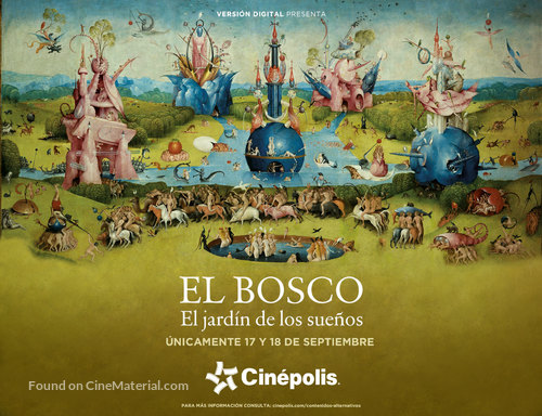 El Bosco. El jard&iacute;n de los sue&ntilde;os - Spanish Movie Poster