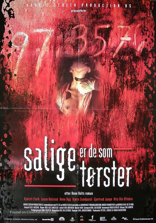 Salige er de som t&oslash;rster - Norwegian Movie Poster
