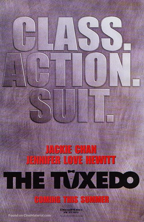 The Tuxedo - Advance movie poster