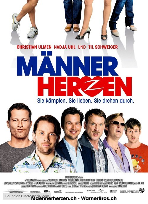 M&auml;nnerherzen - Swiss Movie Poster