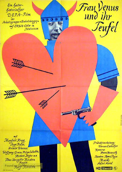 Frau Venus und ihr Teufel - German Movie Poster