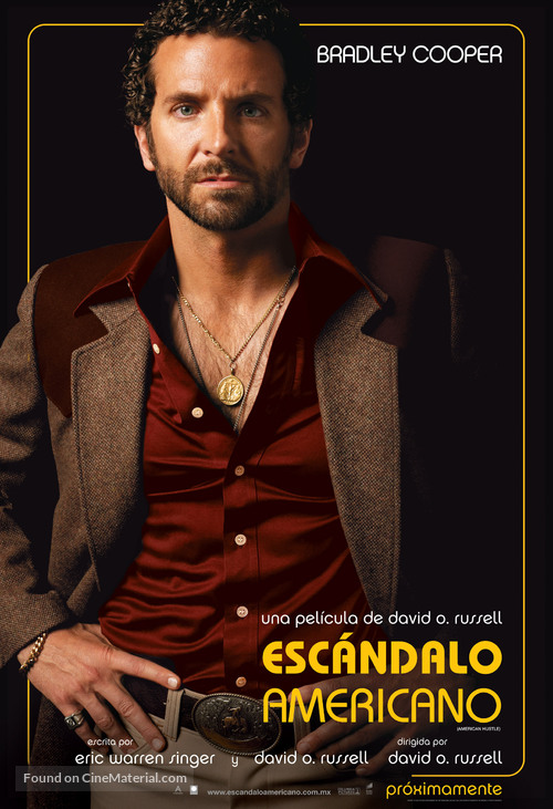 American Hustle - Mexican Movie Poster