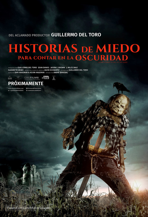 Scary Stories to Tell in the Dark - Mexican Movie Poster