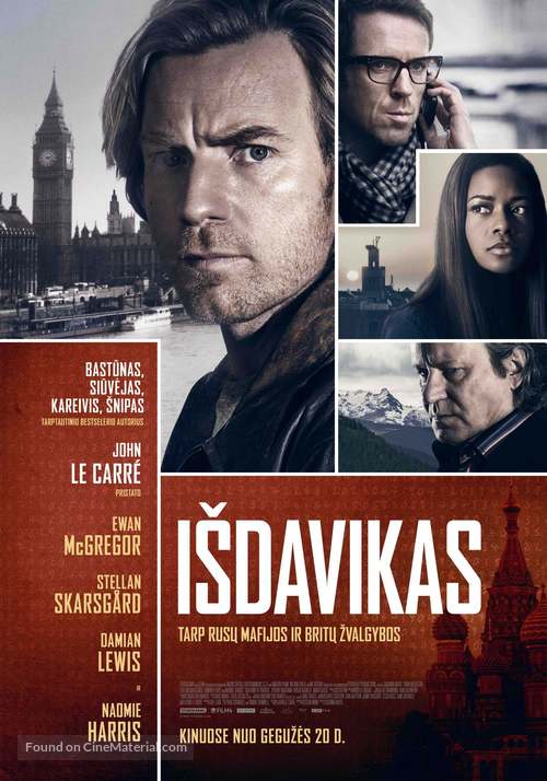 Our Kind of Traitor - Lithuanian Movie Poster