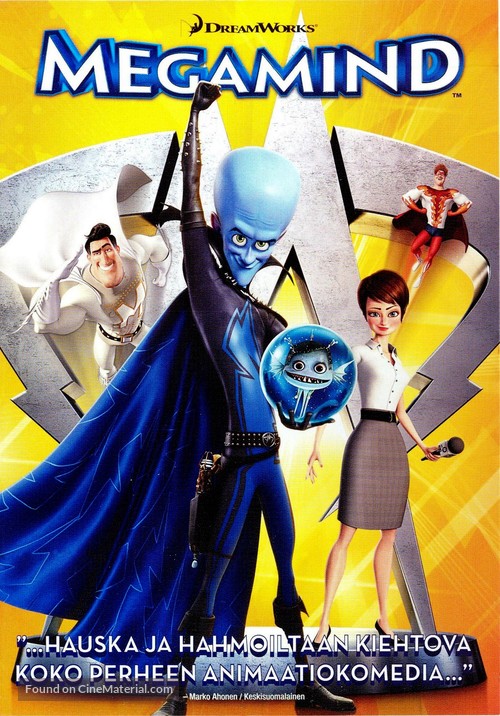 Megamind - Finnish DVD movie cover