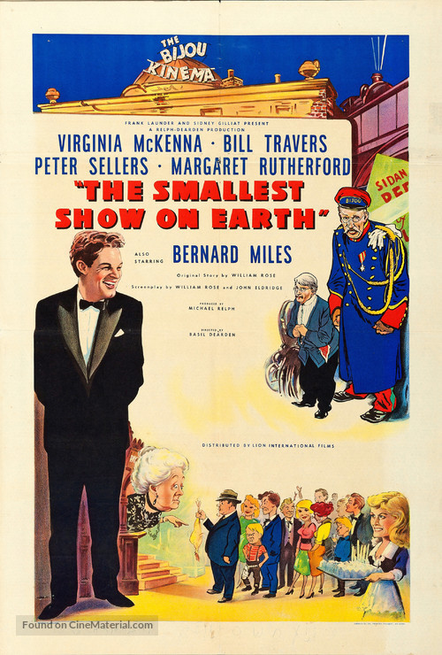 The Smallest Show on Earth - British Movie Poster