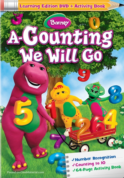 Barney: A-Counting We Will Go - DVD movie cover