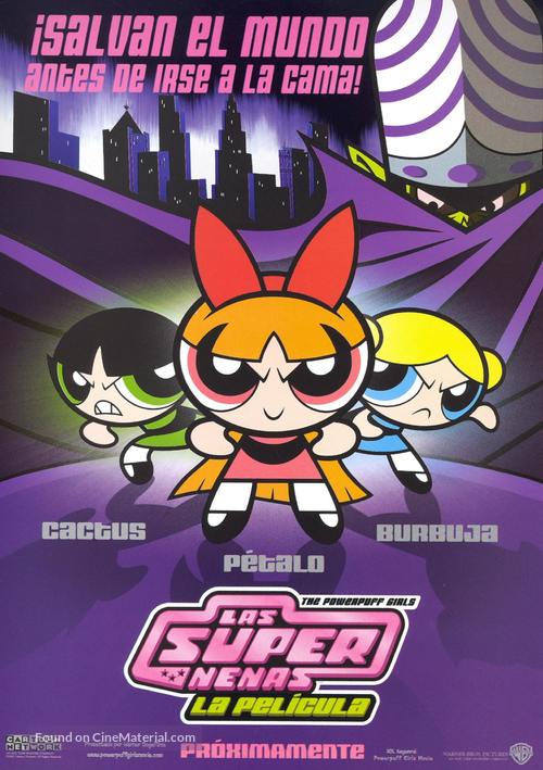 The Powerpuff Girls Movie - Spanish Movie Poster