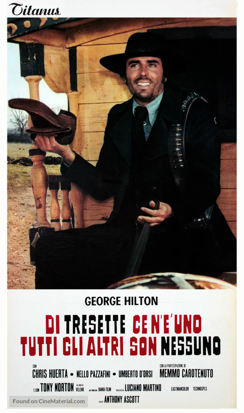 Di Tresette ce n&#039;&egrave; uno, tutti gli altri son nessuno - Italian Movie Poster