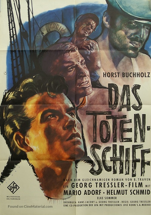 Das Totenschiff - German Movie Poster