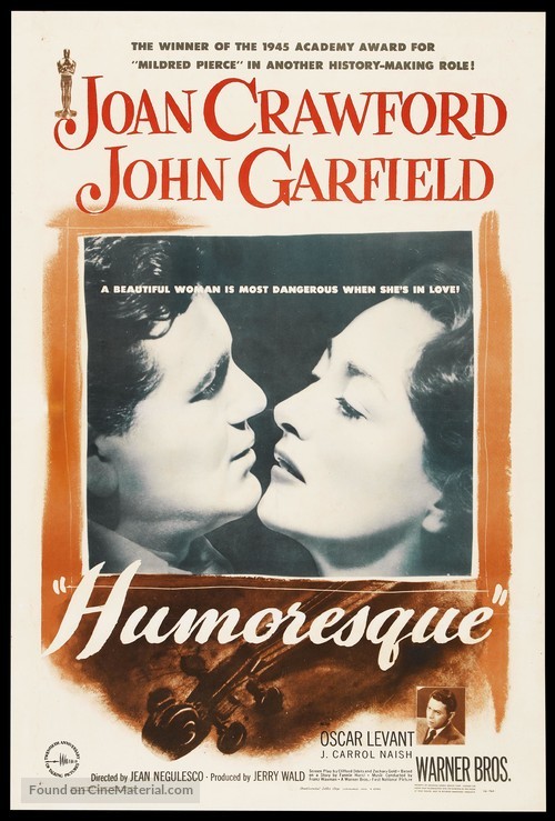 Humoresque - Movie Poster