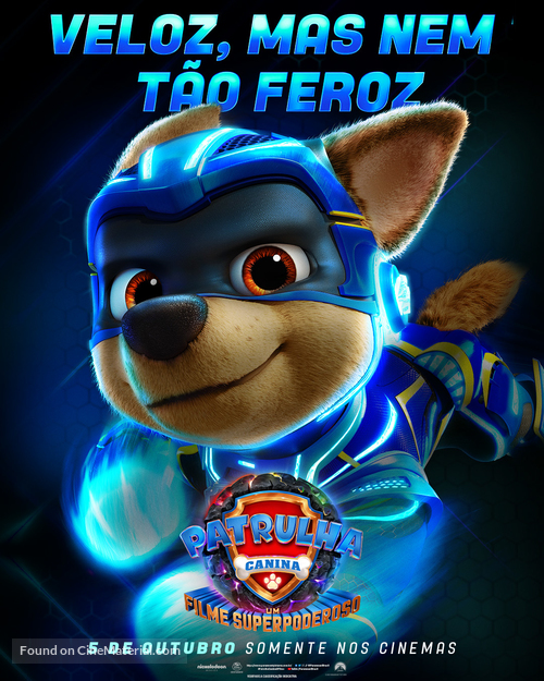 PAW Patrol: The Mighty Movie - Brazilian Movie Poster