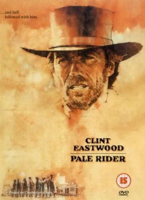 Pale Rider - British DVD movie cover