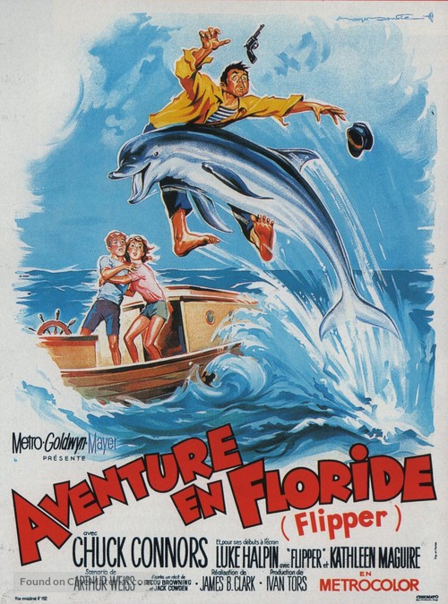 Flipper - French Movie Poster