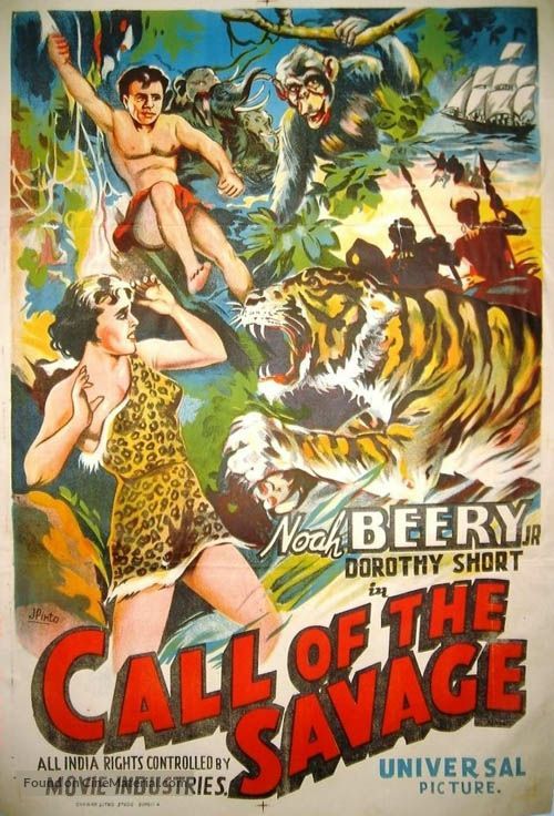 The Call of the Savage - Movie Poster