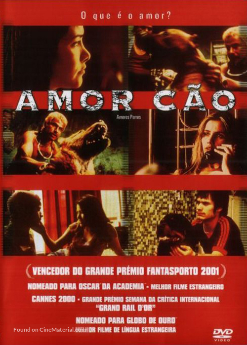 Amores Perros - Portuguese Movie Cover