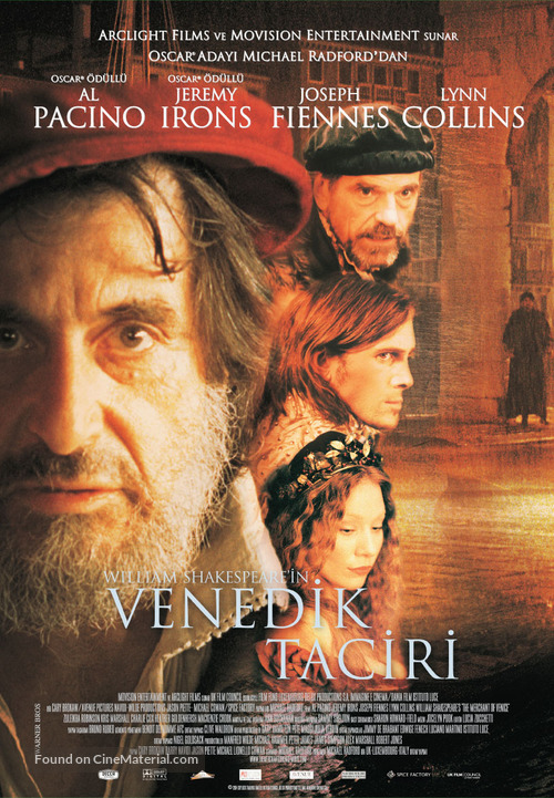 The Merchant of Venice - Turkish Movie Poster