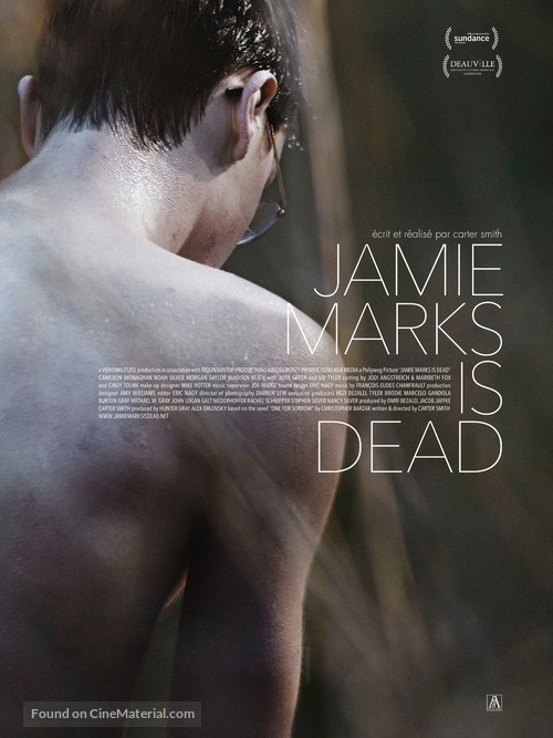 Jamie Marks Is Dead - French Movie Poster