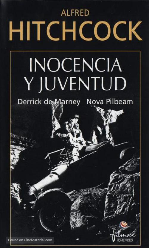 Young and Innocent - Spanish VHS movie cover