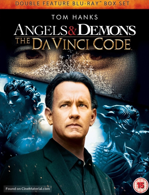 The Da Vinci Code - British Blu-Ray movie cover