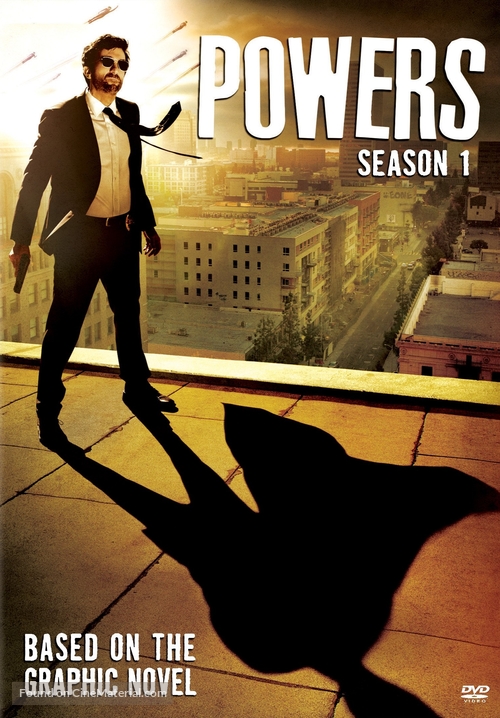 &quot;Powers&quot; - DVD movie cover