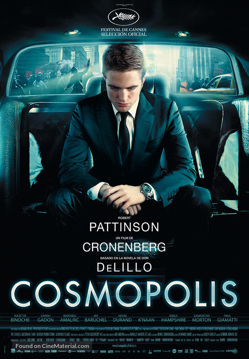 Cosmopolis - Spanish Movie Poster