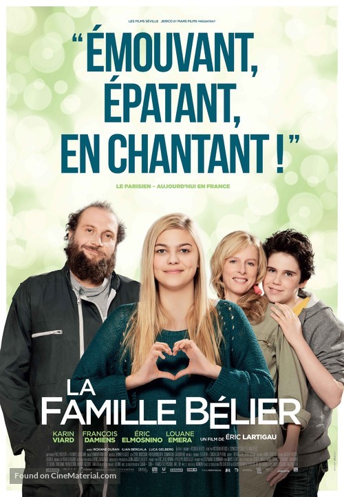 La famille B&eacute;lier - Canadian Movie Poster