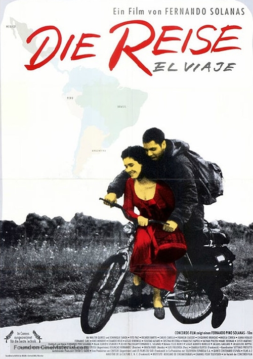 El viaje - German Movie Poster