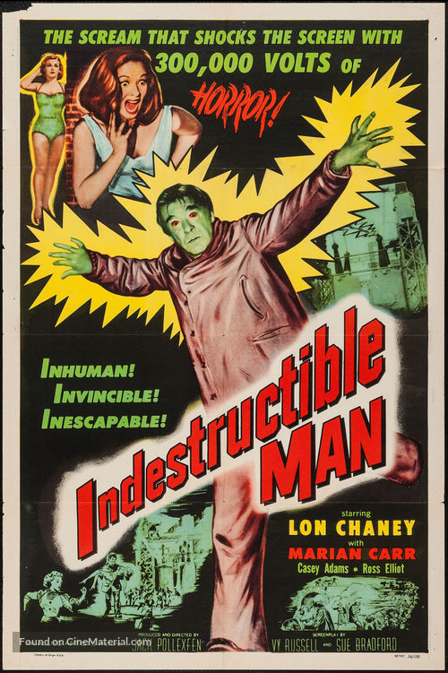 Indestructible Man - Movie Poster