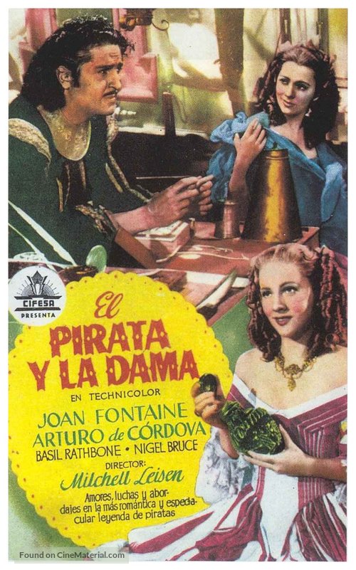 Frenchman&#039;s Creek - Spanish Movie Poster