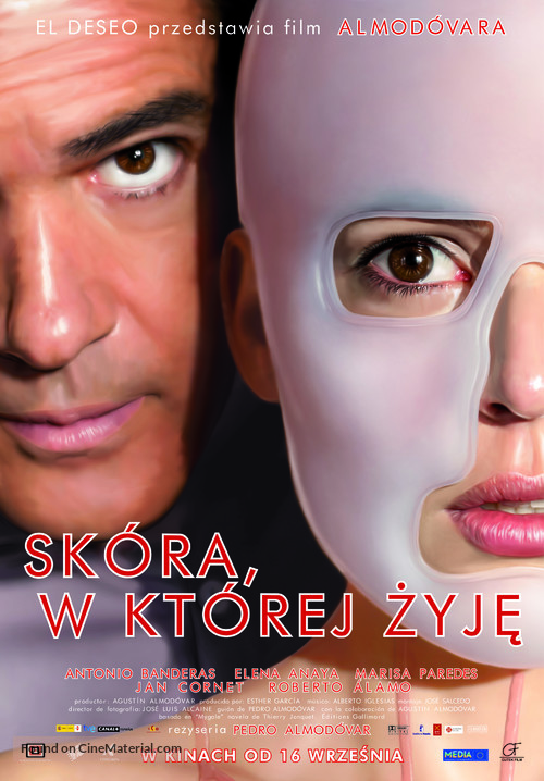 La piel que habito - Polish Movie Poster
