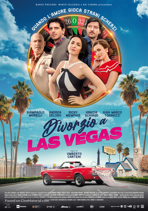 Divorzio a Las Vegas - Italian Movie Poster