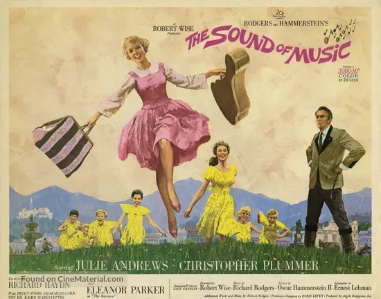 The Sound Of Music 1965 Movie Poster the-sound-of-music-1965-movie-poster