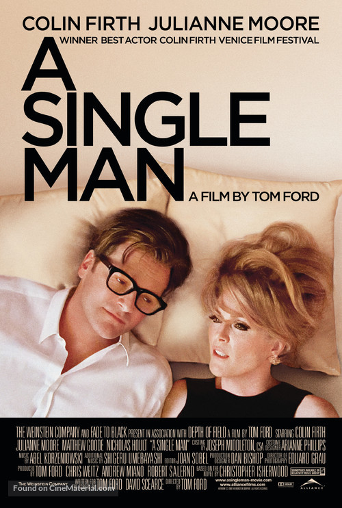 A Single Man - Canadian Theatrical movie poster