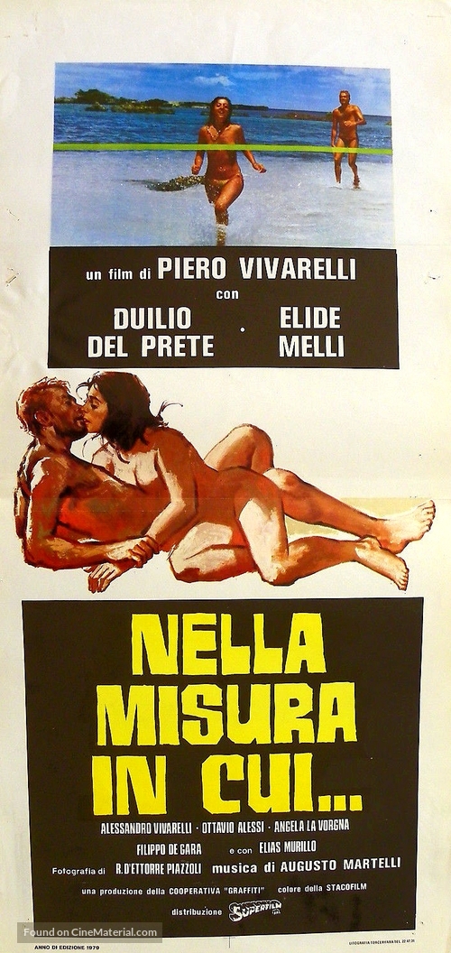 Nella misura in cui... - Italian Movie Poster