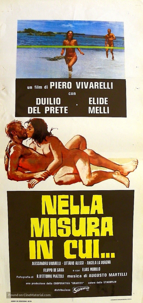 Nella misura in cui... - Italian Movie Poster