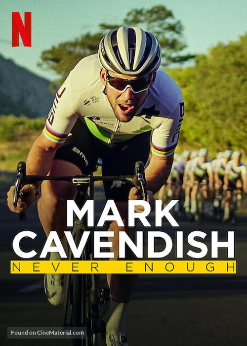 Mark Cavendish: Never Enough - British Movie Poster