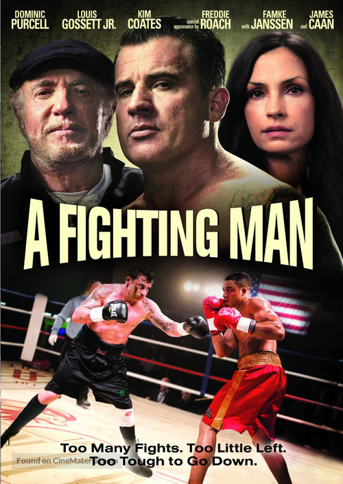 A Fighting Man - Canadian DVD movie cover