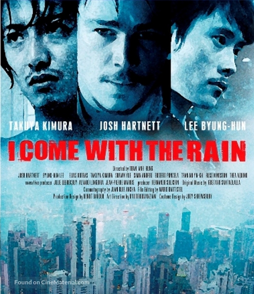 I Come with the Rain - Japanese Blu-Ray movie cover