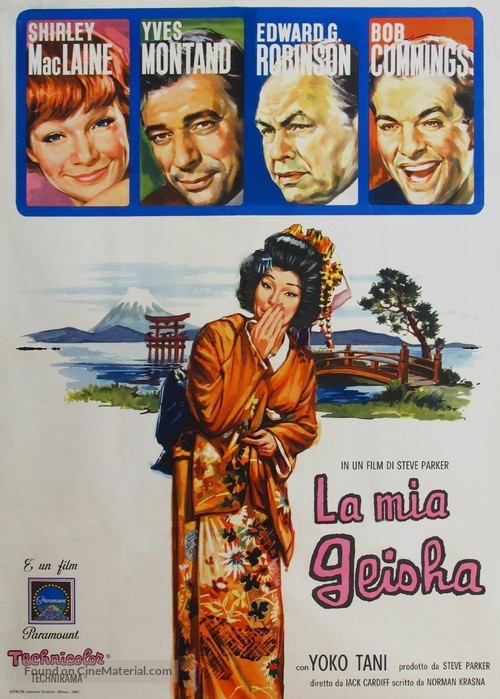 My Geisha - Italian Movie Poster
