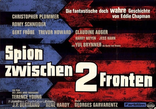 Triple Cross - German Movie Poster