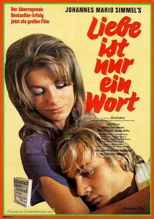 Liefde is slechts een woord - German Movie Poster