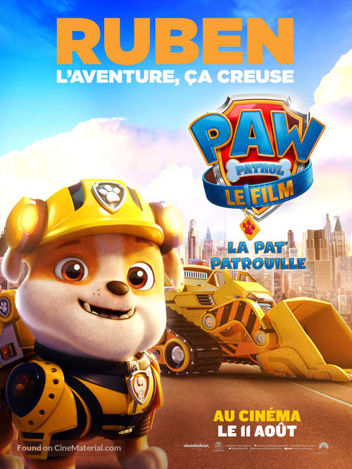 Paw Patrol: The Movie - French Movie Poster