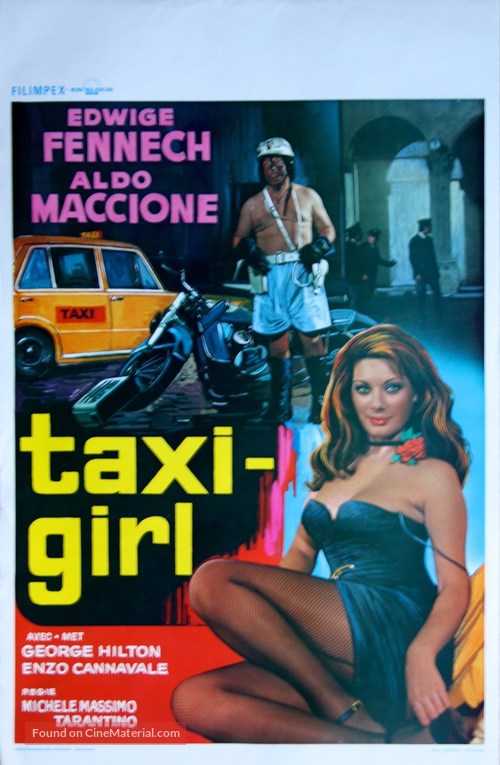 Taxi Girl - Belgian Movie Poster