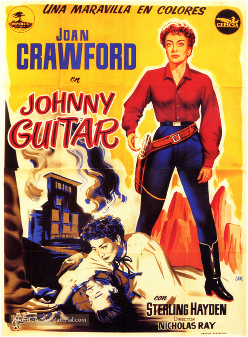 Johnny Guitar - Spanish Movie Poster