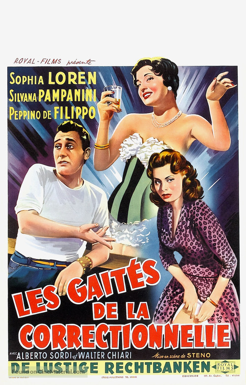 Un giorno in pretura - Belgian Movie Poster