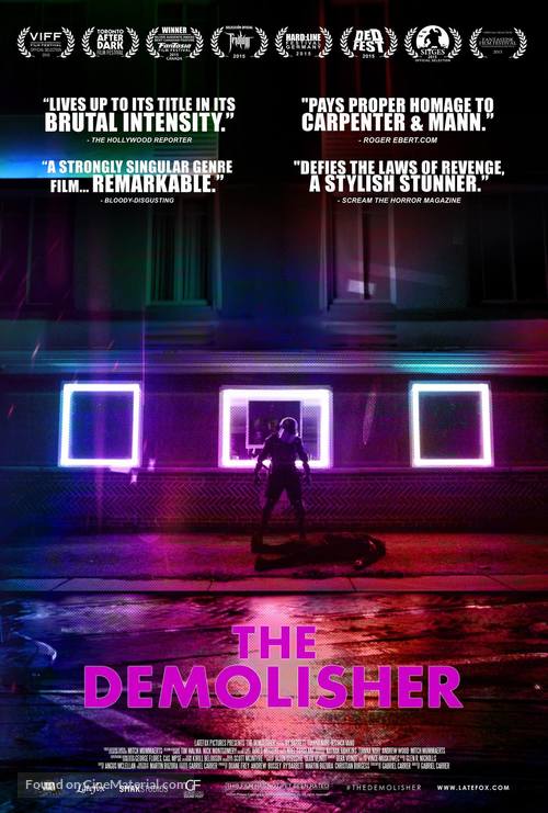The Demolisher - Canadian Movie Poster
