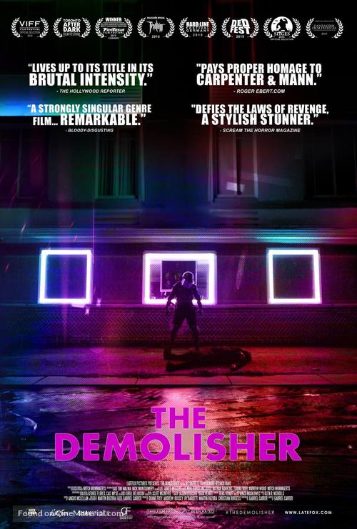 The Demolisher - Canadian Movie Poster