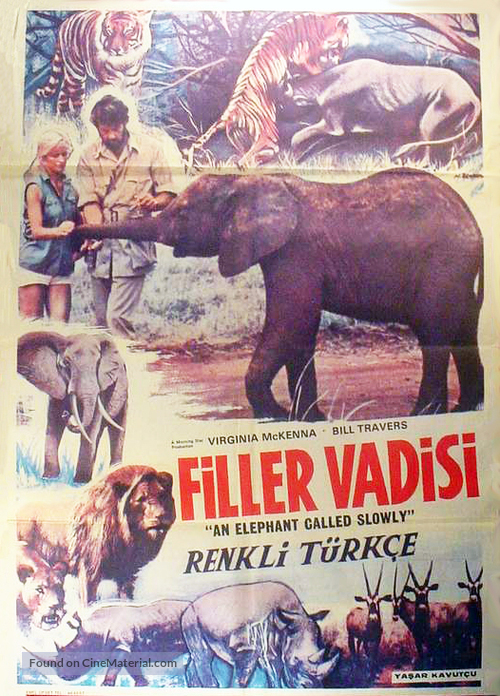 An Elephant Called Slowly - Turkish Movie Poster