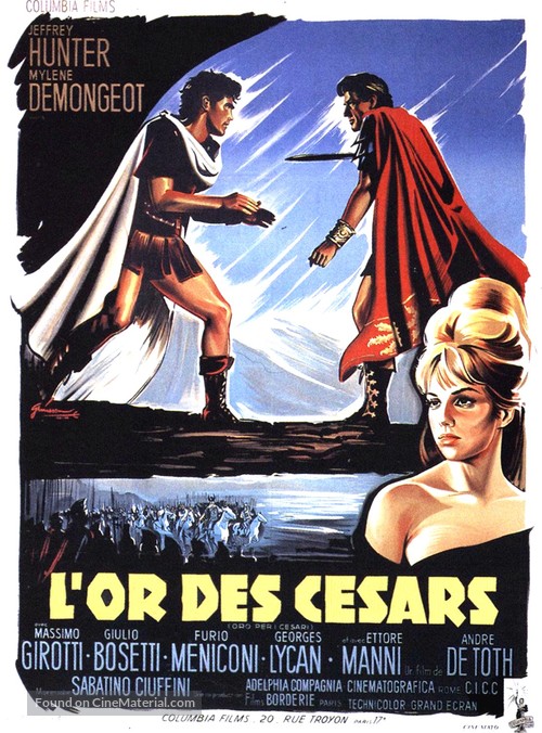 Oro per i Cesari - French Movie Poster